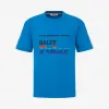 巴利/Bally 中国蓝棉质 T 恤 6229254