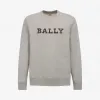 巴利/Bally 麻灰色混纺棉运动衫 6229258