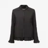 巴利/Bally 黑色高科技尼龙短外套 6229585