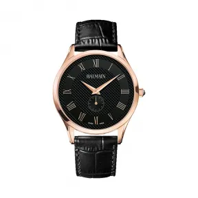 宝曼/Balmain Classic R Gent Small Second 精钢镀玫瑰金 石英机芯 男表 B1429.32.62