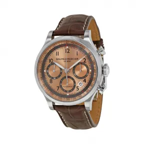 名仕/Baume & Mercier 卡普蓝 Capeland 系列 不锈钢 自动机械机芯 男表 BMM0A10045