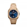 柏莱士/Bell&ross Instruments 系列 40MM 磨砂和抛光18K玫瑰金 自动机械机芯 男表 BR05A-BLU-PG-SPG