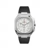 柏莱士/Bell&ross Instruments 系列 42MM 磨砂与抛光精钢 自动机械机芯 男表 BR05C-SI-ST-SRB