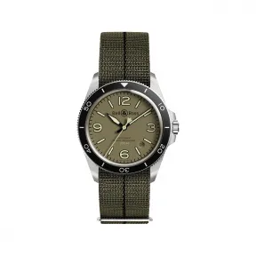 柏莱士/Bell&ross vintage 系列 41MM 磨砂-抛光精钢 自动机械机芯 男表 BRV292-MKA-ST-SF