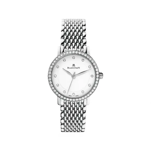 宝珀/Blancpain Women 女装腕表系列 精钢表壳 自动机械机芯 女表 6102-4628-MMB