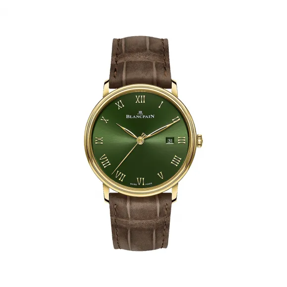 宝珀/Blancpain 经典系列系列 18k黄金 40毫米 自动机械 男表 6651-1453-55A