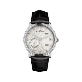 宝珀/Blancpain Villeret系列 白色金表壳 自动机械机芯 男表 6670-1542-55B