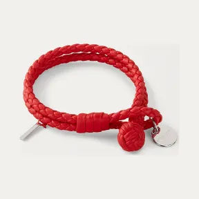 葆蝶家/Bottega Veneta INTRECCIATO编织小羊皮手链 113546V001D8913