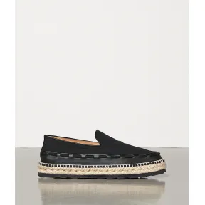 葆蝶家/Bottega Veneta 帆布和小牛皮麻底鞋 578266VT04X1000