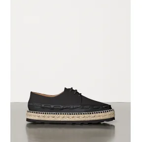 葆蝶家/Bottega Veneta 帆布和小牛皮麻底鞋 578387VT04X1000