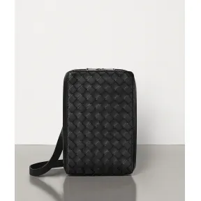 葆蝶家/Bottega Veneta INTRECCIATO编织小羊皮多功能收纳包 592692VO0BI1000