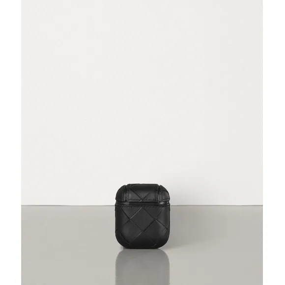 葆蝶家/Bottega Veneta 黑色 AIRPOD耳机盒 610263-VCPQ0-8966