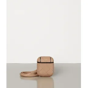 葆蝶家/Bottega Veneta 淡粉色 AIRPOD耳机盒 612042-VCPP0-9910