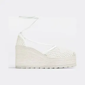 葆蝶家/Bottega Veneta 女士 草编鞋 689536V1O019122