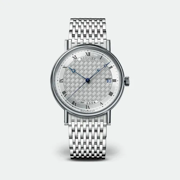 宝玑/Breguet 经典 Classique 系列 18k白金 自动机械机芯 男表 5177BB-12-BV0