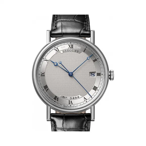 宝玑/Breguet 经典 Classique 系列 18k白金 自动机械机芯 男表 5177BB-15-9V6