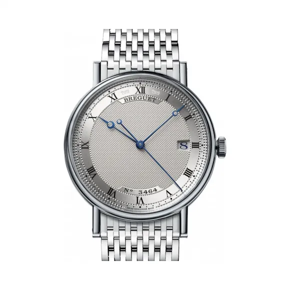 宝玑/Breguet 18k 白金 自动机械机芯 男表 5177BB-15-BV0