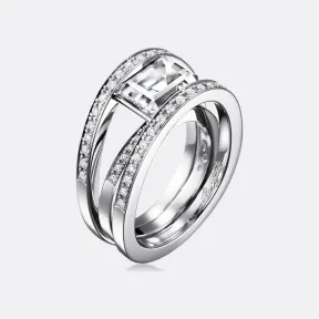 宝玑/Breguet 白金 指环 Reine de Naples GJE07BB05.7001