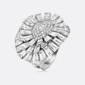 宝玑/Breguet 白金 指环 Crazy Flower GJE25BB05.9001