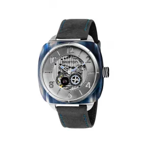 布里斯顿/briston 42 x 42 MM 蓝色烟熏醋酸酯 自动机械机芯 男表 201042.SA.BL.2.B