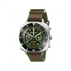 布里斯顿/briston 44 x 44 MM 拉丝316L不锈钢 石英机芯 男表 23144.S.O.16.EGA