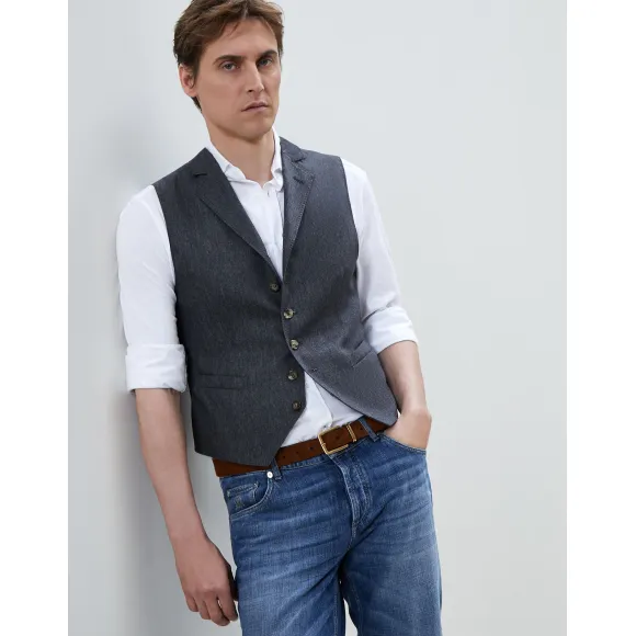 布内罗·古奇拉利/Brunello Cucinelli 马甲 (192ML4761997) - 男款 外套和夹克