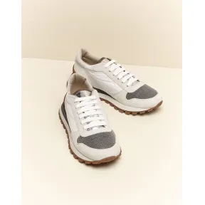 布内罗·古奇拉利/Brunello Cucinelli 运动鞋 (192MZSFG1591) - 女款 鞋履