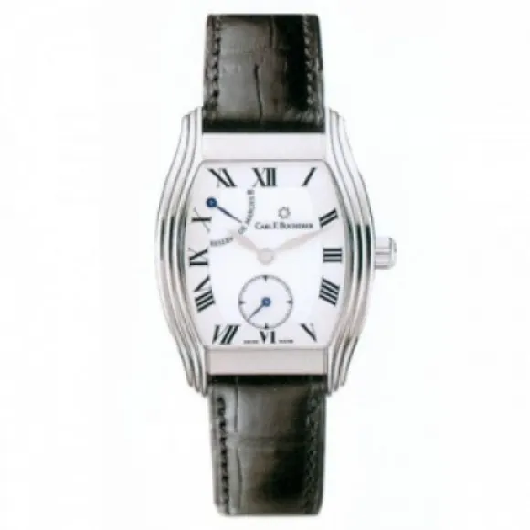 宝齐莱/Carl F. Bucherer  18k白金 手动机械机芯 男表 00.10205.02.11.01