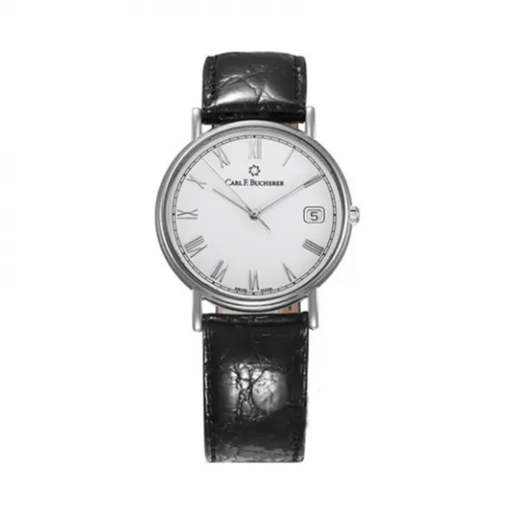 宝齐莱/Carl F. Bucherer  18k白金 石英机芯 中性 00.10301.02.21.02