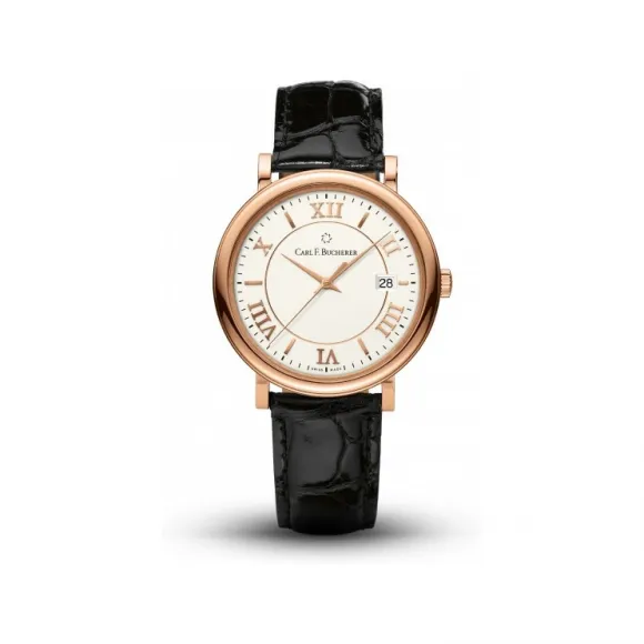 宝齐莱/Carl F. Bucherer 爱德玛尔系列 18K 玫瑰金 自动机械机芯 男表 00.10311.03.15.01