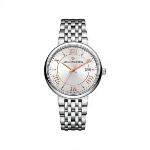 宝齐莱/Carl F. Bucherer 爱德玛尔系列 精钢 自动机械机芯 男表 00.10314.08.15.22