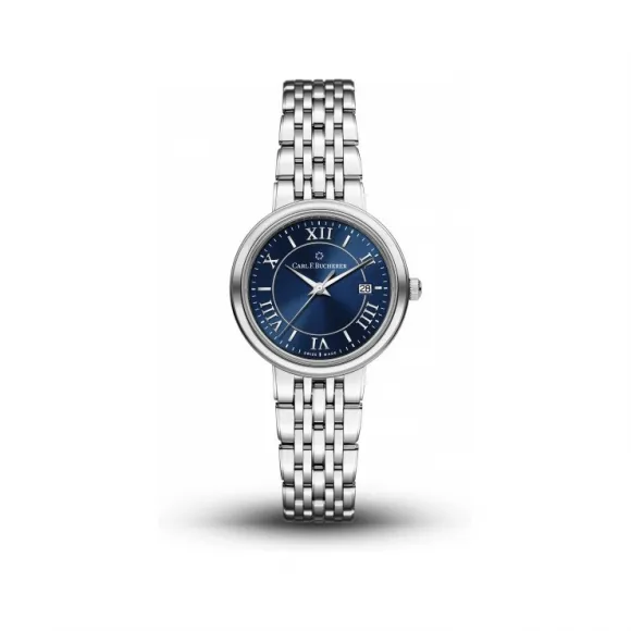 宝齐莱/Carl F. Bucherer 爱德玛尔系列 精钢 石英机芯 女表 00.10315.08.55.21
