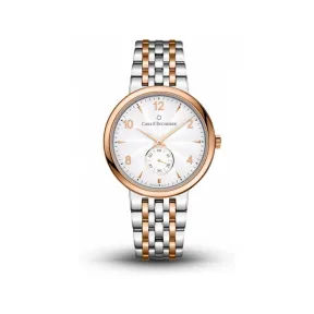 宝齐莱/Carl F. Bucherer 爱德玛尔系列 18K玫瑰金配精钢 手动机械机芯 男表 00.10316.07.26.21