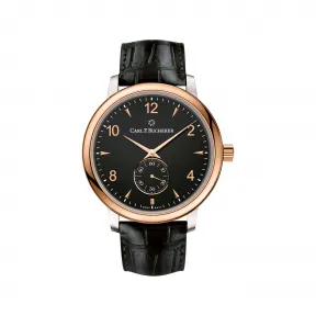 宝齐莱/Carl F. Bucherer 爱德玛尔系列 18K玫瑰金配精钢 手动机械机芯 男表 00.10316.07.36.01