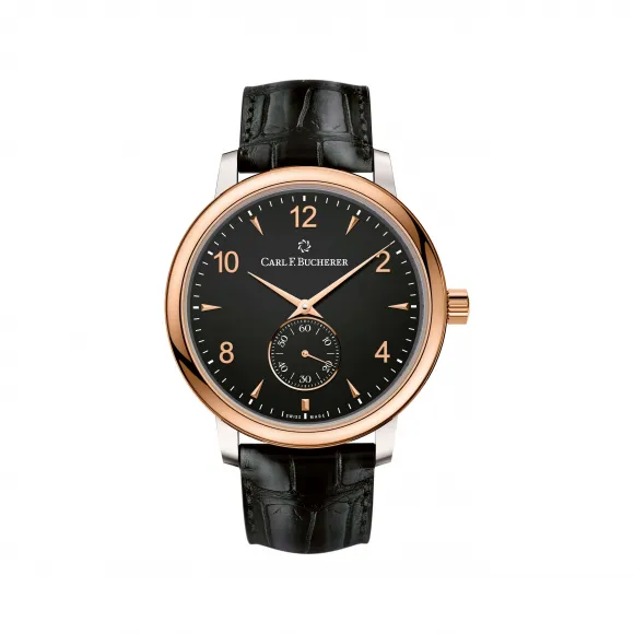 宝齐莱/Carl F. Bucherer 爱德玛尔系列 18K玫瑰金配精钢 手动机械机芯 男表 00.10316.07.36.01