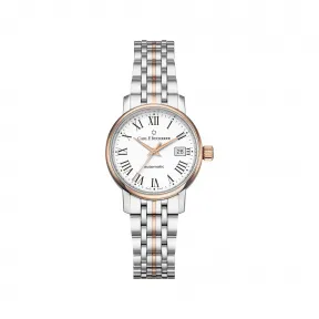 宝齐莱/Carl F. Bucherer 爱德玛尔系列 18K 玫瑰金配精钢 自动机械机芯 男表 00.10319.07.21.21