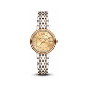 宝齐莱/Carl F. Bucherer 爱德玛尔 精钢 18K 玫瑰金 28MM 自动机械机芯 女表 00.10320.07.45.21