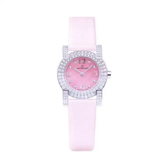 宝齐莱/Carl F. Bucherer 白蒂诗系列 18k白金 石英机芯 女表 00.10509.02.87.11