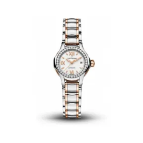 宝齐莱/Carl F. Bucherer 白蒂诗系列 18k玫瑰金/精钢 自动机械机芯 女表 00.10551.07.25.31