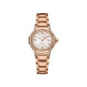 宝齐莱/Carl F. Bucherer 白蒂诗系列 18K玫瑰金 自动机械机芯 女表 00.10580.03.75.21.02