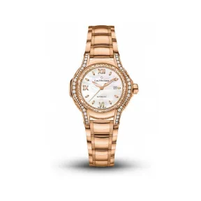 宝齐莱/Carl F. Bucherer 白蒂诗系列 18K玫瑰金 自动机械机芯 女表 00.10580.03.75.31.01