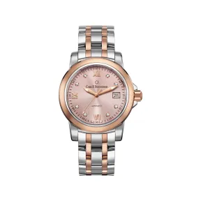 宝齐莱/Carl F. Bucherer 柏拉维系列 精钢配 18K 玫瑰金 自动机械机芯 男表 00.10617.07.99.99