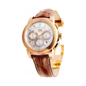 宝齐莱/Carl F. Bucherer 柏拉维系列 18k玫瑰金 自动机械机芯 男表 00.10619.03.13.01