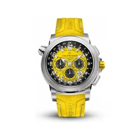 宝齐莱/Carl F. Bucherer 柏拉维系列 三地时间计时码表 精钢 47MM 自动机械机芯 男表 00.10620.08.93.01