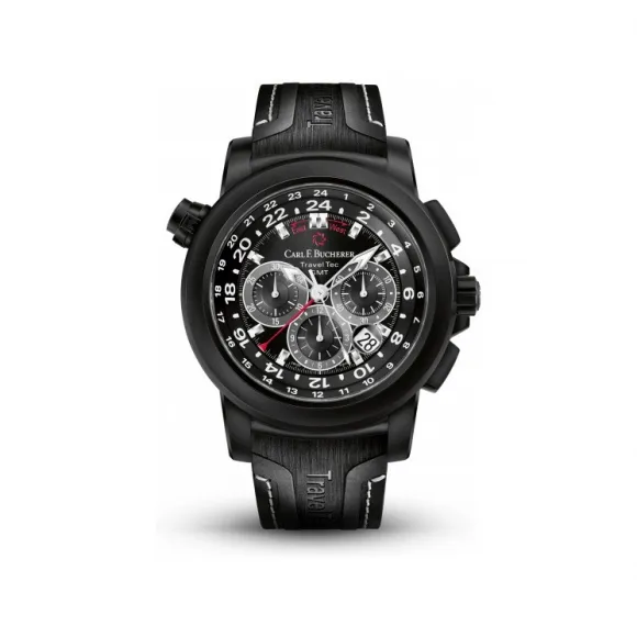 宝齐莱/Carl F. Bucherer 柏拉维系列 类钻碳涂层精钢 自动机械机芯 男表 00.10620.12.33.01