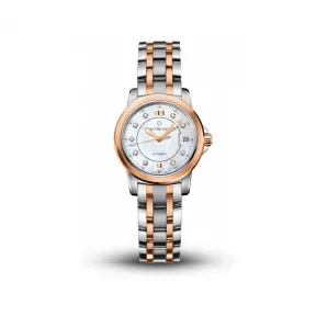 宝齐莱/Carl F. Bucherer 柏拉维系列 18K 玫瑰金配精钢 自动机械机芯 女表 00.10621.07.77.21