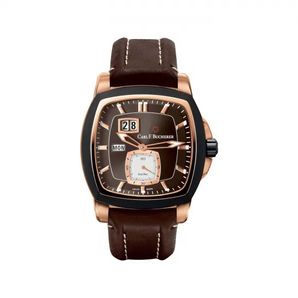 宝齐莱/Carl F. Bucherer 柏拉维系列 18K 玫瑰金 自动机械机芯 男表 00.10625.15.93.01