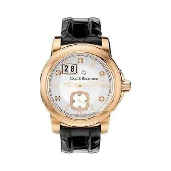 宝齐莱/Carl F. Bucherer 柏拉维系列 18k玫瑰金 自动机械机芯 女表 00.10630.03.77.01