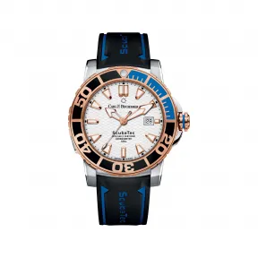 宝齐莱/Carl F. Bucherer 柏拉维系列 18K玫瑰金配精钢 自动机械机芯 男表 00.10632.24.23.01