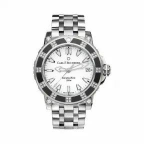 宝齐莱/Carl F. Bucherer 柏拉维系列 精钢镶钻 自动机械机芯 女表 00.10634.23.23.31